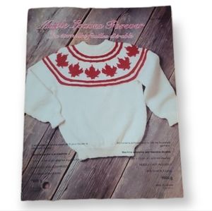 Maple Leaves Forever Vintage Knit Pattern